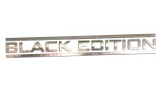 Naklejka BLACK EDITION - Stylizowany napis - Tuning na Auto chrom