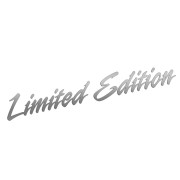Naklejka LIMITED EDITION - edycja limitowana - Sport Dynamic - srebrna