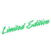 Naklejka LIMITED EDITION - edycja limitowana - Sport Dynamic - zielony neon