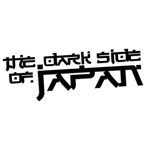 Naklejka THE DARK SIDE OF JAPAN - Na Motocykl Yamaha MT / Auto - czarna
