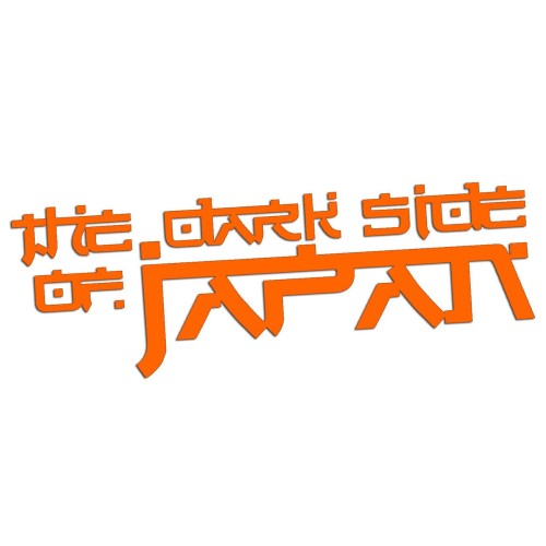 Naklejka THE DARK SIDE OF JAPAN - Na Motocykl / Auto Subaru - pomarańczowy neon