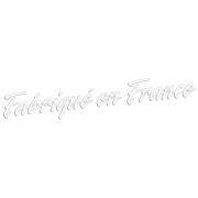 Naklejka FABRIQUÉ EN FRANCE - Wyprodukowano we Francji - Peugeot Citroen Renault - biała