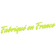 Naklejka FABRIQUE EN FRANCE - Wyprodukowano we Francji - Peugeot Citroen Renault - żółty neon