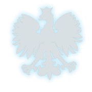 Naklejka ORZEŁ POLSKI - Godło Narodowe - Patriotyczna na Auto - odblask