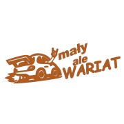 naklejka-maly-ale-wariat-brazowa.jpg