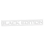 Naklejka BLACK EDITION - Stylizowany napis - Tuning na Auto biała