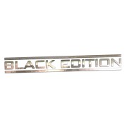 Naklejka BLACK EDITION - Stylizowany napis - Tuning na Auto chrom