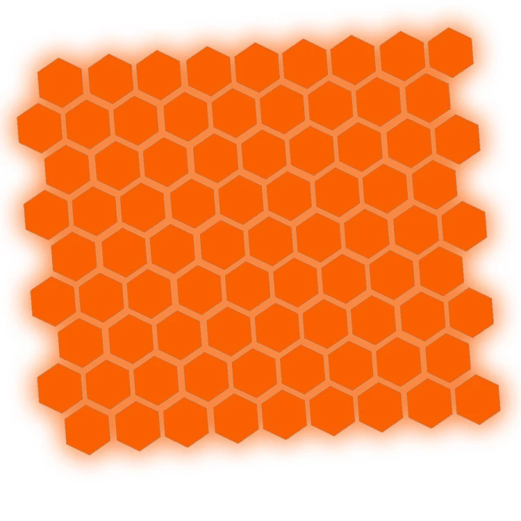 naklejki-heksagon-hexagon-szesciokat-plaster-miodu-pomaranczowy-odblask.jpg