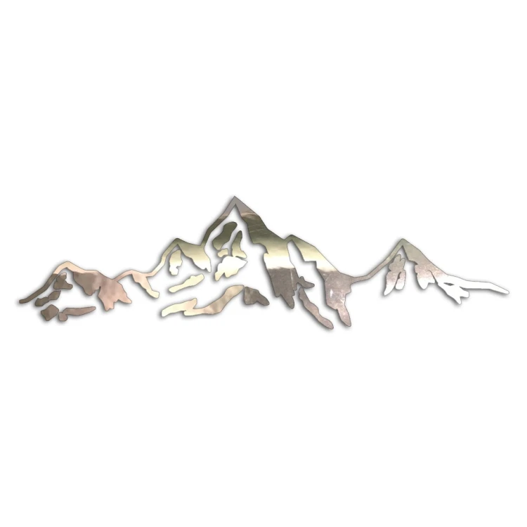 Naklejka GÓRY PASMO GÓRSKIE - Tatry Outdoor - Na Auto / Camper / Szybę - chrom
