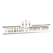Naklejka na auto Swedish Perfection - pasuje do Saab Scania Volvo - chrom