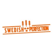 Naklejka na auto Swedish Perfection - pasuje do Saab Scania Volvo - pomarańczowy neon