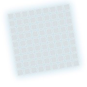 Naklejki KWADRATY 2 cm - Zestaw 81 Sztuk - Na Ścianę / Meble / Craft - odblaskowe
