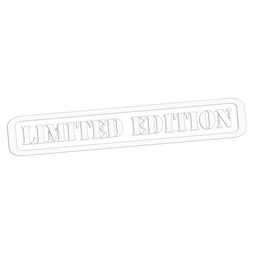 Naklejka LIMITED EDITION Edycja Limitowana - Na Auto / Szybę - biała