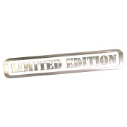 Naklejka LIMITED EDITION Edycja Limitowana - Na Auto / Szybę - chrom