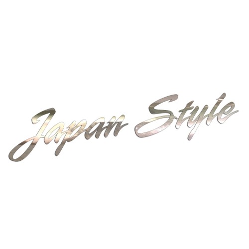 Naklejka JAPAN STYLE do Honda Subaru - JDM / Tuning - Na Auto / Szybę - chrom
