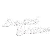 Naklejka LIMITED EDITION Napis - Edycja Limitowana - Na Auto / Szybę - biała