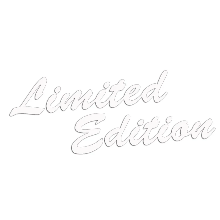 Naklejka LIMITED EDITION Napis - Edycja Limitowana - Na Auto / Szybę - biała