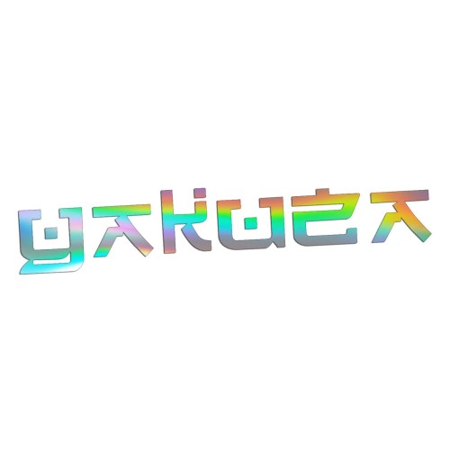 Naklejka YAKUZA Napis Japoński - JDM / Tuning - Na Auto / Szybę - holograficzna