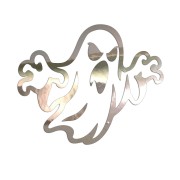 Naklejka na auto straszny zły duch Halloween wlepka chrom