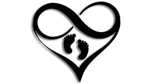 Nieskończoność serce dziecko (infinity)