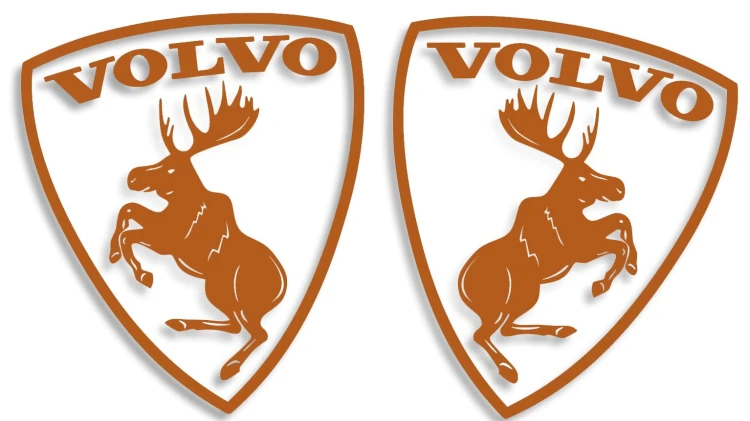 naklejka łoś volvo hd brazowa.jpg