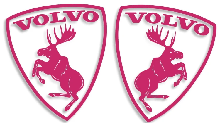 naklejka łoś volvo hd rozowa.jpg