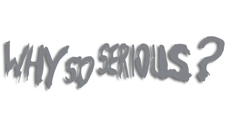 naklejka why so serious szara.jpg