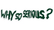 naklejka why so serious ciemny zzielony.jpg