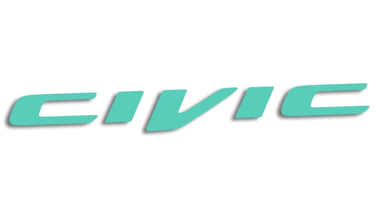 naklejka civic mietowa.jpg