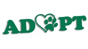 naklejka adopt adoptuj kot pies zielona.jpg